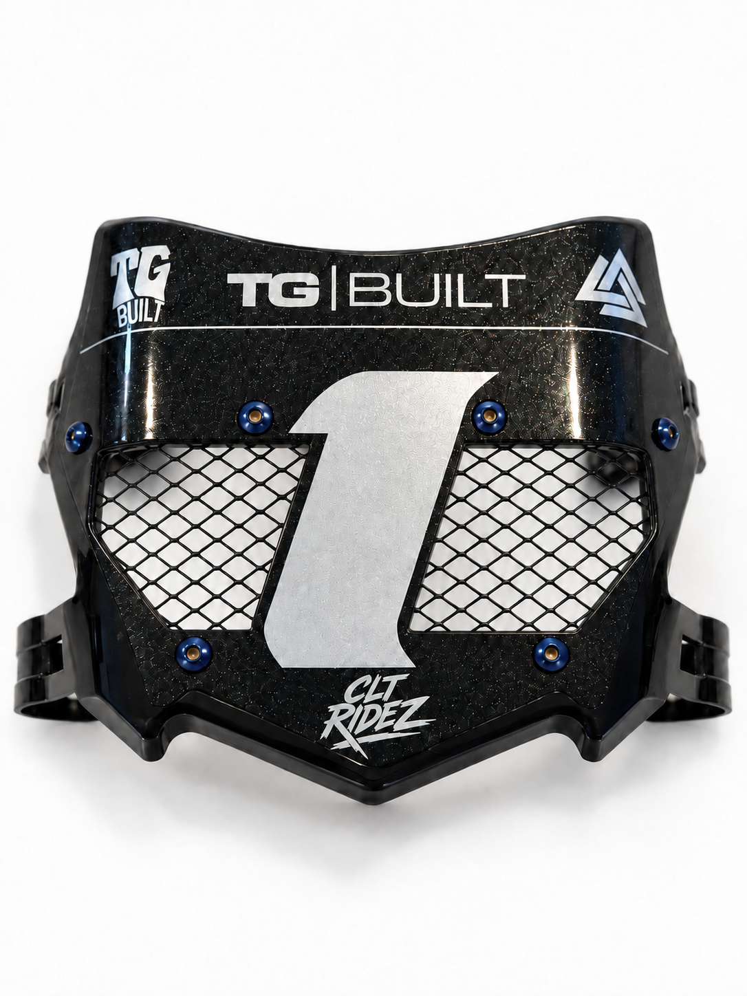 Real Titanium Vented Motocutz Plate
